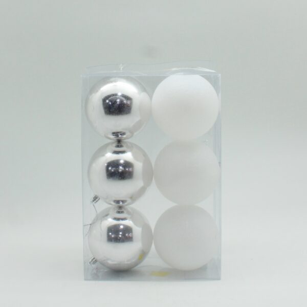 SET BOLAS X6 (BRI-ESC) 10CM BEIGE