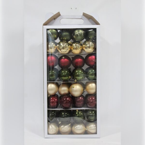 SET X 64 BOLAS SURTIDAS EN CAJA